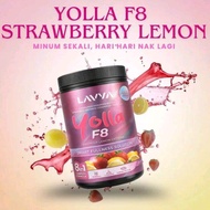 LAVVA YOLLA F8 STRAWBERRY LEMON