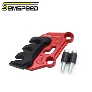 SEMSPEED รถจักรยานยนต์ CNC เบรคหน้าปั๊มฝาครอบ Caliper Guard สำหรับ Yamaha Aerox NVX V1 V2 2015-2022
