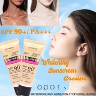 Airongsie Sunscreen SPF90 PA+++ Moisturizing Whitening Sunblock for Face and Body Lightweight Waterp