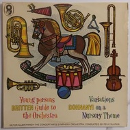 【💥舊版"Classical"黑膠唱片/LP💥】Britten / Dohnányi, Concert Arts Symphony Orchestra, Slatkin ~ Young Person's Guide To The Orchestra / Variations On A Nursery Tune (Apr 1966 UK)