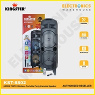 ☽ § ▤ Kingster KST-8802 6800W PMPO Wireless Portable Party Karaoke Speaker