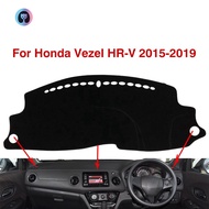 For Honda Vezel HR-V 2015 2016 2017 2018 2019 Right Hand Drive RHD Car Accessories Sun Protection Car dashboard covers mat Anti-Slip Mat Dashboard Cover Pad Sunshade Dashmat