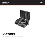 Pioneer DJ | CDJ-2000NXS2 / CDJ-3000 | DJ Player Watertight Carry Case | Dustproof | 1 Year Malaysia