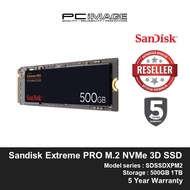 SanDisk Extreme Pro 3400MB/s M.2 NVMe 3D SSD Gaming (500GB/1TB)