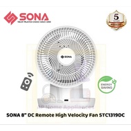 SONA 8” DC Remote High Velocity Fan STC1319DC| STC 1319DC