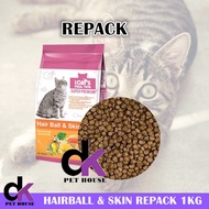 Icats Hairball & Skin Care Cat Food REPACK 1KG