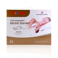 電熱毯韓國安全加熱毯床上歐規單雙人電褥子Electric blanket Korean safety heating blanket bed European rules single and double person electric plate