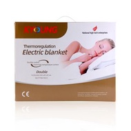 電熱毯韓國安全加熱毯床上歐規單雙人電褥子Electric blanket Korean safety heating blanket bed European rules single and dou