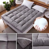 【COD】Thickened Quilted Bed Sleep Soft Mattress King Size Bed Memory Foam Mattress Topper Premium Nat