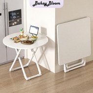 Foldable Table 60/70/80cm Study Table Folding Dining Table Computer Table Table For Room CoffeeTable