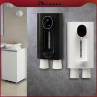 [Phenovo] Automatic Mouthwash Dispenser Wall Mounted Mouth Wash Dispenser with 2 Cups LED Display Ea