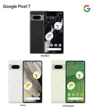 Google Pixel 7 5G, GVU6C (8/128GB: $2,268 | 8/256GB: NA)，6.3-inch FHD，IP68，24-hour battery life，即時翻譯