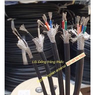 Imported 2-core, 3-core, 4-core, 5-core, 6-core, 8-core, 10-core control signal wire. Round wire wit