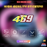Pelekat Rossi 469 dengan Salutan dan Pantulan Cahaya (469 Rossi Sticker with Coating and Light Refle