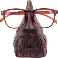 Ajuny Decorative Handcrafted Eyeglass Spectacle Holder Wooden Eyewear Display Stand Specs for Office