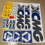 Vehicle Labels Stickers Vehicle Stickers Warning Stickers Decals Excavator Parts XCMG XE60 65 75 80 