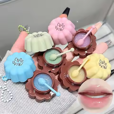 Fruit-Flavored Lip Balm Deep Moisturizing & Nourishing Lip Mask Dry Lips Care Reduces Lip Lines Lip 