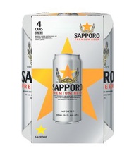 SAPPORO - 札幌啤酒巨罐(4罐裝)