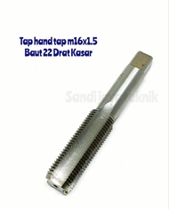 Tap hand tap 1pcs tap m16x1.5 TEKIRO tap baut kunci 22 otomotif Drat Kasar