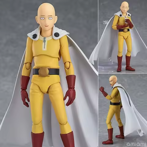 Bandai One Punch Superman Saitama Teacher Strike Male Figma 310 Joint Mobile Box Set Handmade