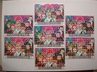不可思議之-古代王者恐龍王日文版日版亞法黨角色卡共7張-保證正版