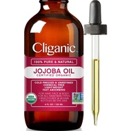 Cliganic Jojoba Oil, 4 fl oz (120 ml)