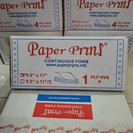 Paperpryns Continuous Form Paper Full 1PLY HVS 9.5" x 11"