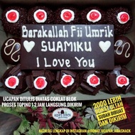 Donat kue cake ulang tahun ultah blackforest blok coklat hitam by