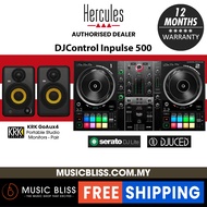 Hercules DJControl Inpulse 500 | All-In-One DJ controller with Beatmatch Guide, Full DJ Software DJUCED &amp; Serato DJ Lite