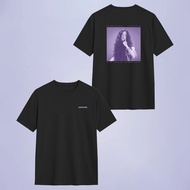 Kpop BLACKPINK JISOO ALBUM AMORTAGE Merch เสื้อยืดผ้าฝ้ายผู้ชายและผู้หญิงเกาหลีแฟชั่นพิมพ์แขนสั้นเสื