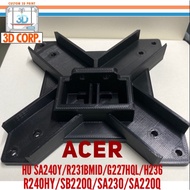 3DCorp 3D Printed VESA Mount Adapter for Acer / ASUS Monitor