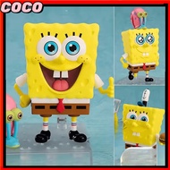 Square Pants Nendoroid SpongeBob 1926 Snail Figure PVC Collection Model Toy Gift