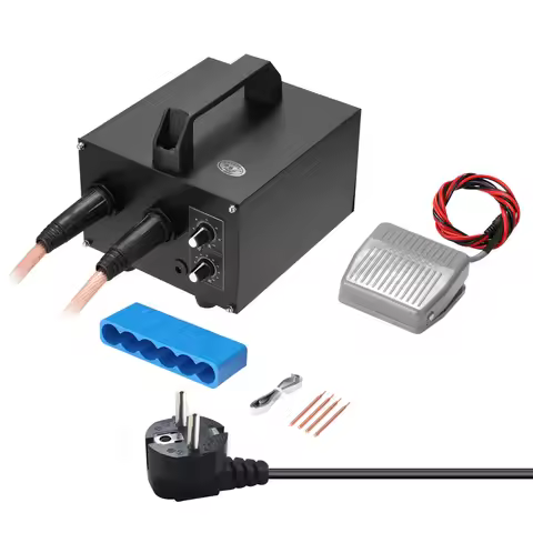 CX4500 Microcomputer Spot Welding Machine Set 20ms-1s Time Adjustable 640-1600A Current for 0.25mm N
