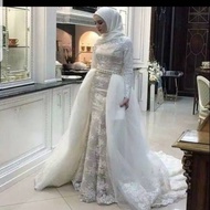Wedding ceremony dress / muslim wedding dress