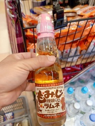 ecook ญี่ปุ่น เครื่องดื่ม ซู่ซ่า สดชื่น รสขนมถั่วแดง อัดแก๊ส รามูเน่ hisupa dk saito inryo momiji manjyu flavor ramune 200ml
