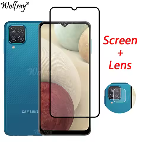 Tempered Glass For Samsung Galaxy A12 Screen Protector Samsung A12 A22 A52S A33 A34 A54 M23 Camera G
