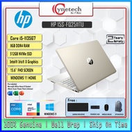 (NEW) HP ESSENTIAL LAPTOP HP 15S-FQ2511TU (GOLD) / HP 15S-FQ2512TU (SILVER) (I5-1135G7/8GB/512GB SSD/W11/OPI/15.6 FHD)