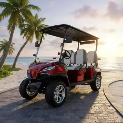 High-Performance MMC Custom 2/4/6/8 Seat Off-Road Golf Cart, 72V 7000W, Top Speed ​​63km/h, 2025 New