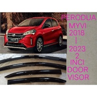 Injection Door Visor Perodua Myvi 2018-2023