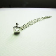 square heart bracelet_方心手鍊 | 925純銀 限量 設計師手作