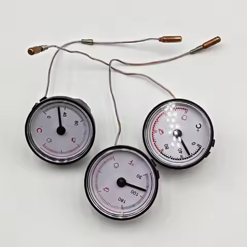 Coffee Machine Accessories - Temperature Thermometer/Gauge with Fahrenheit and Celsius Scales (℉/℃)