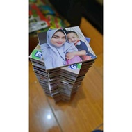 PHOTO PRINT + SQUARE FRAME 15X15 CM 6MM FRAME THICKNESS