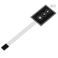 All Portable1x3 DIY for Matrix Array 3Key Membrane Switch Keypad Keyboard 1x3Key 36x55mm
