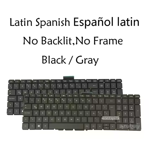 LA Spanish Keyboard For HP pavilion 15-AB000 15-ab100 15-ab200 17-g000, ENVY 17-N000 17-n100 17-R000