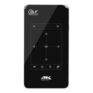 Mini DLP Projector Portable Cordless Smart Projector 4K media Decoding Compatible with Android/iOS/H