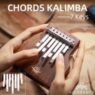 【YF】 Chords Kalimba 7 Keys Thumb Musical Instrument