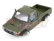 Killerbody 1/10 Toyota Land Cruiser LC70 Hard Body Kit Matte Green (Painted) for Traxxas TRX4 for Tr