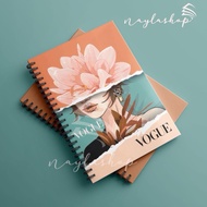 (CUSTOM) SPIRAL BOOK JOURNAL JOURNAL BOOK A5 | NOTEBOOK