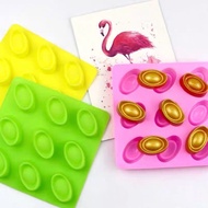 golden yuan bao silicone mould