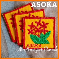 Girl Scout troop badge embroidered Asoka flower troop badge Asoka embroidered team flag Asoka team b